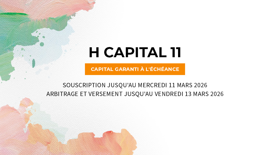 H CAPITAL 11 : <br>Nouveau support de notre gamme H Capital