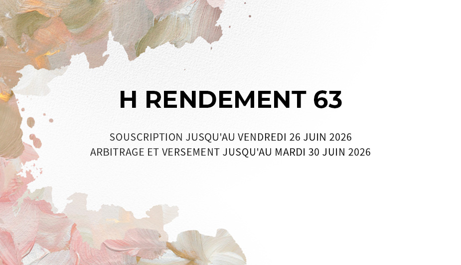 Ce mois-ci à l'affiche : <br>H RENDEMENT 63