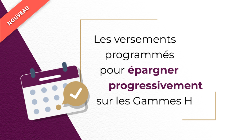 Versements programmés